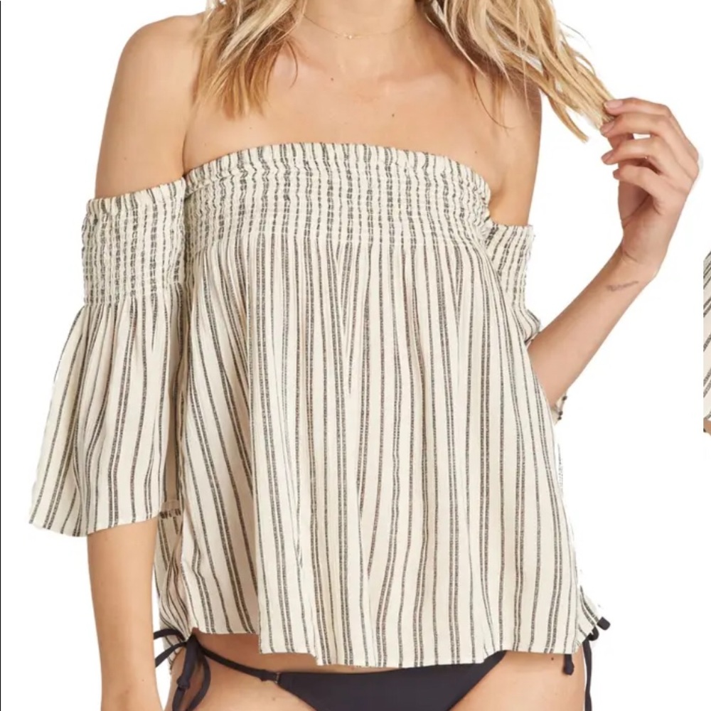 BILLABONG FREE Flows off the Shoulder Top